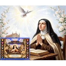 Curso Online Mesa Radiónica Santa Teresa de Jesús | Madelinbel