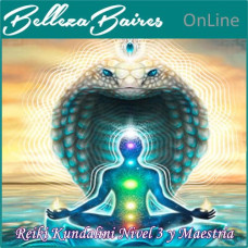 Maestría Online en Reiki Kundalini Nivel 3: Sanación Avanzada y Autodominio Energético