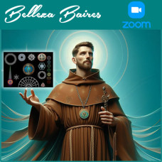 Mesa Radiónica Black de San Benito: Dominio Avanzado en Protección Espiritual y Limpieza Energética (Curso por Zoom)